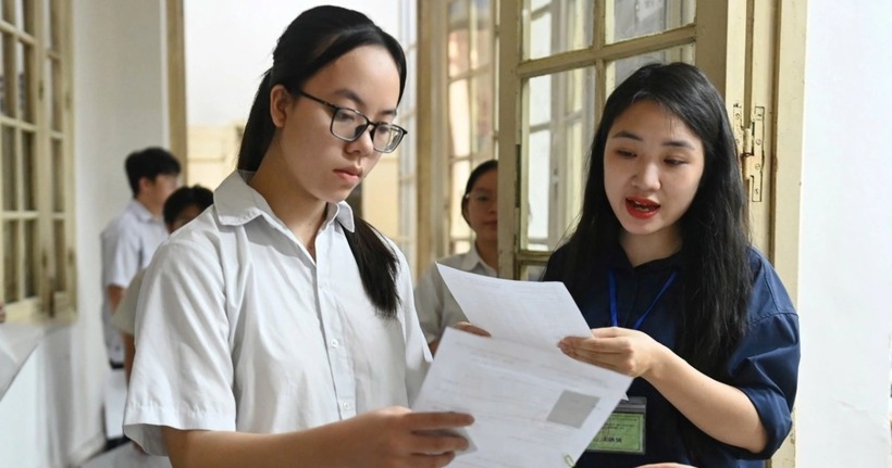 Hà Nội là địa phương kết thúc kỳ thi lớp 10 muộn nhất. Ảnh minh họa