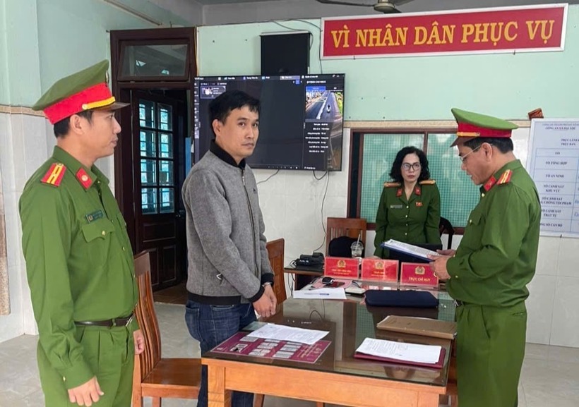 Phan Tấn Trỉ tự ý lấy đất của người khác thế chấp ngân hàng vay vượt hạn mức. Ảnh: Công an thành phố Đà Nẵng,