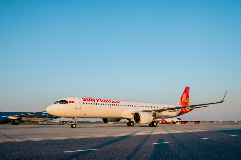 Sun PhuQuoc Airways đón tàu bay thứ tư Airbus A321NX, tăng năng lực khai thác cho mùa cao điểm cuối năm - 5