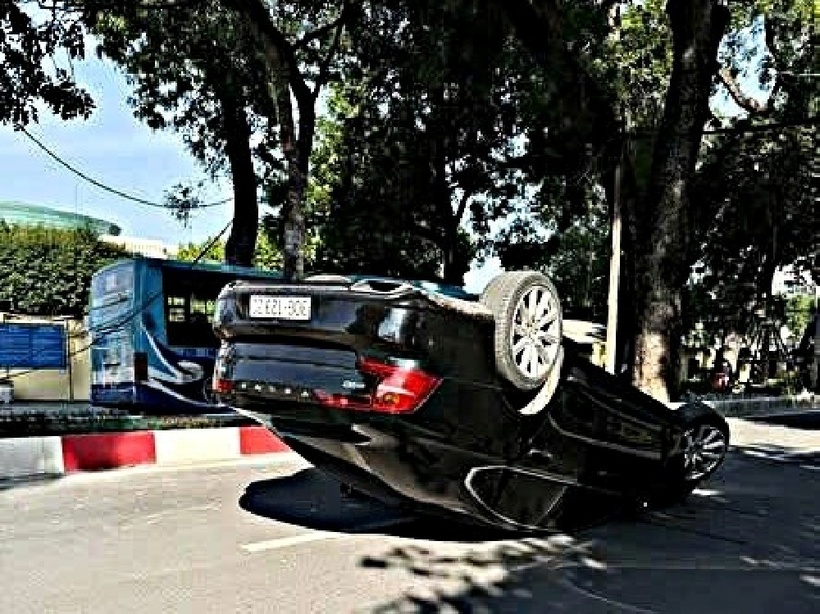 Hiện trường vụ việc. Ảnh: Báo Sức khỏe và Đời sống.