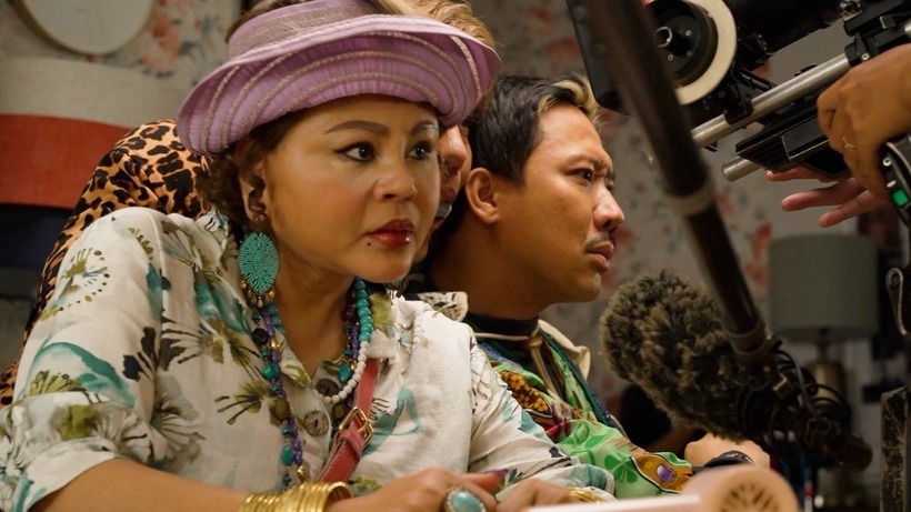 Lê Giang trong một tác phẩm của Trấn Thành.