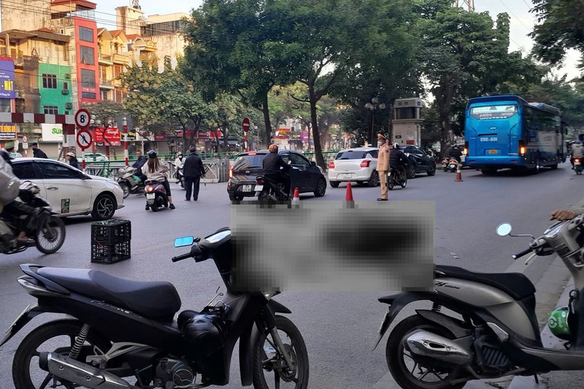 Hiện trường vụ tai nạn. Ảnh: Báo Xây dựng.