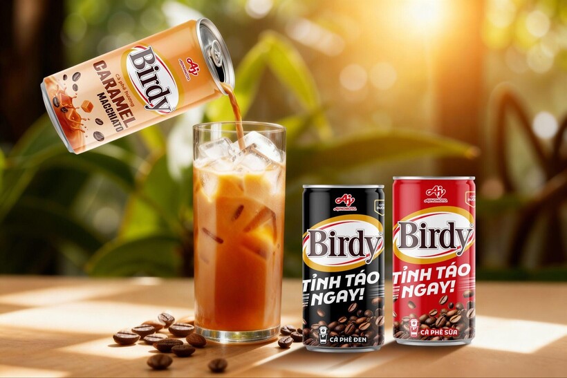Cà phê Birdy® ra mắt dòng sản phẩm mới và các phiên bản giảm đường.