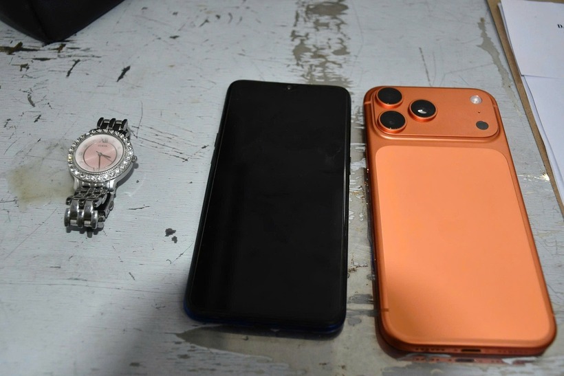 Tang vật vụ án. Ảnh: Công an Đà Nẵng