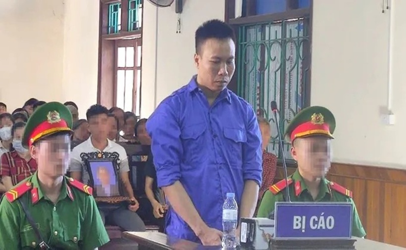 Bị cáo Trần Thế Bảo tại phiên xử. (Ảnh: Sài Gòn giải phóng)