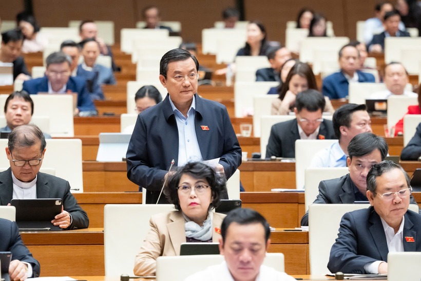 ĐBQH Phạm Trọng Nhân (Ảnh: Media Quốc hội).