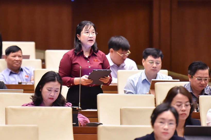 ĐBQH Nguyễn Hoàng Uyên (Ảnh: Media Quốc hội).