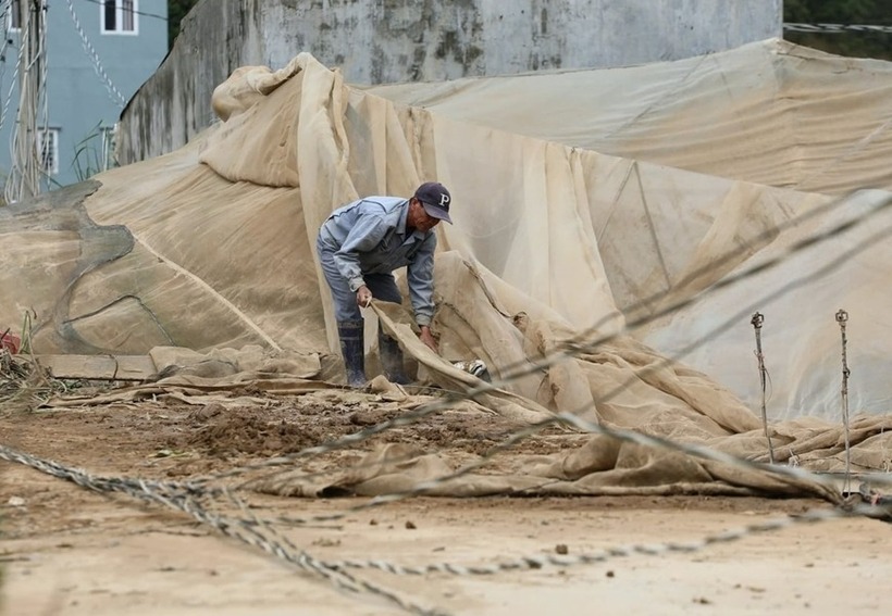Mưa lũ khiến 426 ngôi nhà bị sập đổ, tập trung nhiều nhất tại Đắk Lắk, Khánh Hòa và Lâm Đồng. Ảnh: Báo Nông nghiệp và Môi trường.