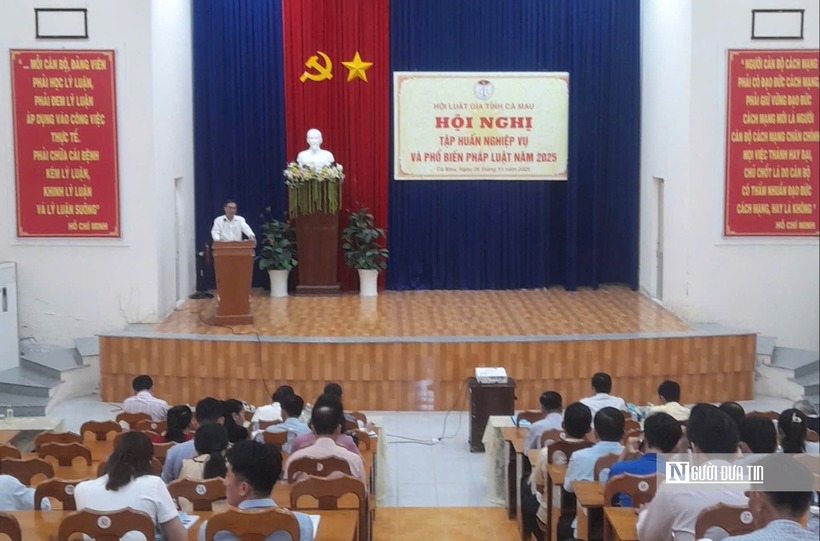 Quang cảnh buổi hội nghị.