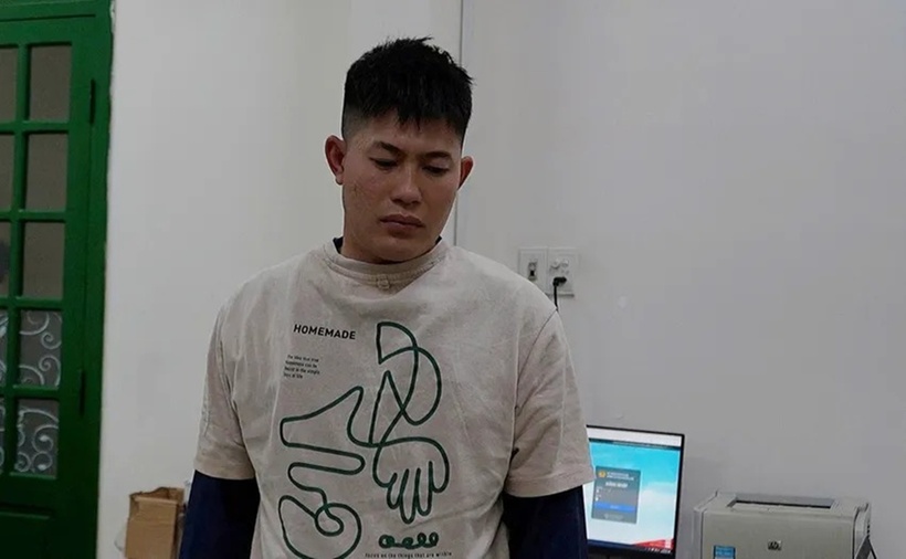 Võ Văn Tin bị bắt giữ khẩn cấp về tội Giết người. (Ảnh: PLO)