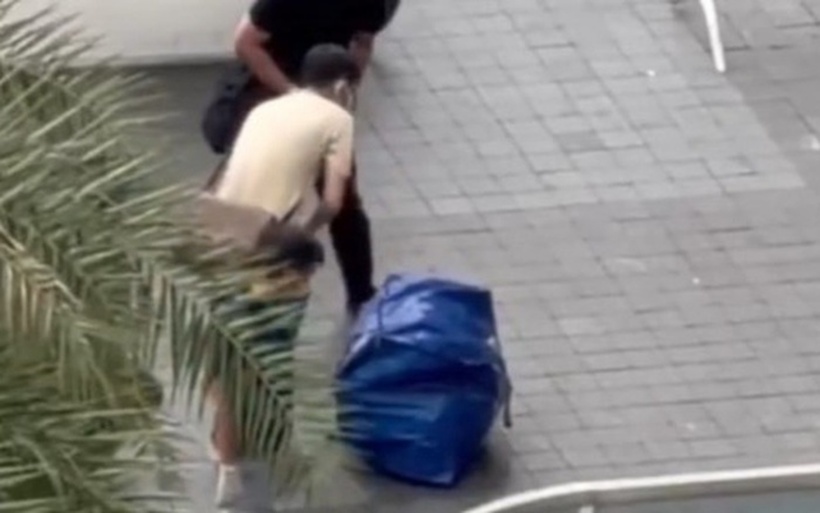 Hiện trường sự việc. Ảnh: Dân Trí.