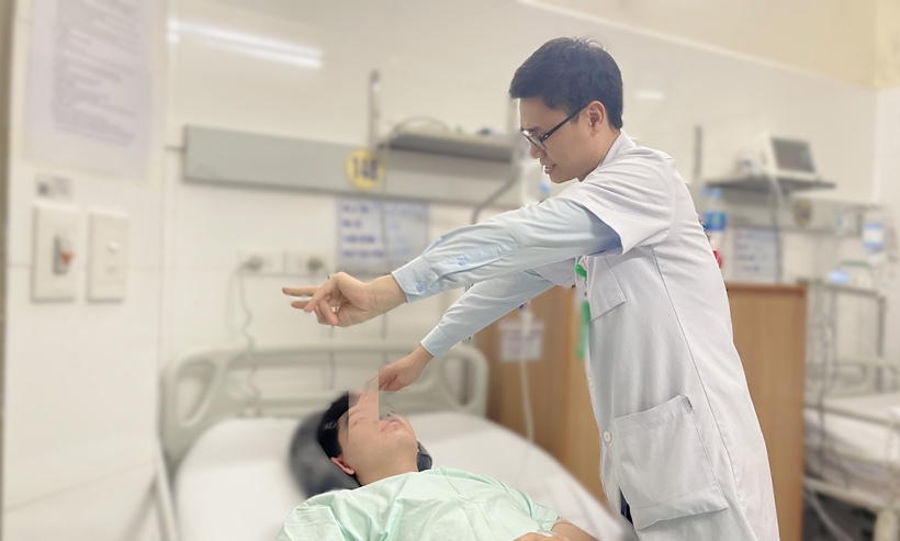 Sau 5 ngày can thiệp, bệnh nhân đã hoàn toàn hết triệu chứng đau đầu