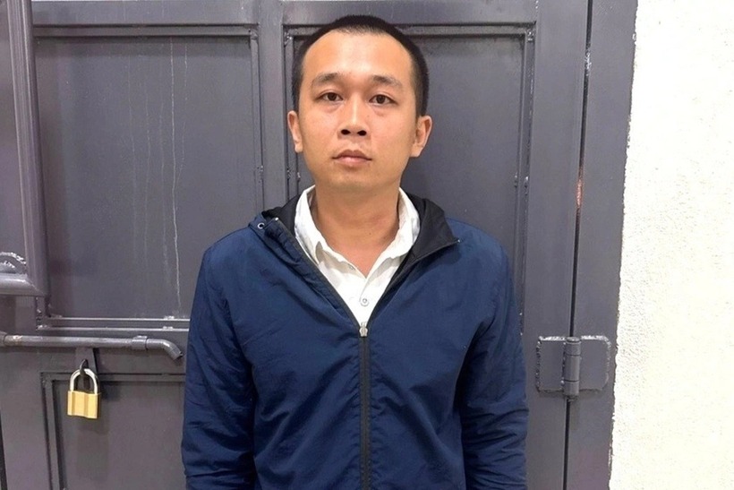 Đối tượng Nguyễn Văn Cường bị khởi tố, bắt tạm giam. Ảnh: Dân trí