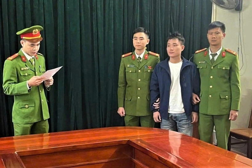 Nguyễn Doãn Vũ bị khởi tố, bắt tạm giam về tội Cố ý gây thương tích. Ảnh: Dân Trí