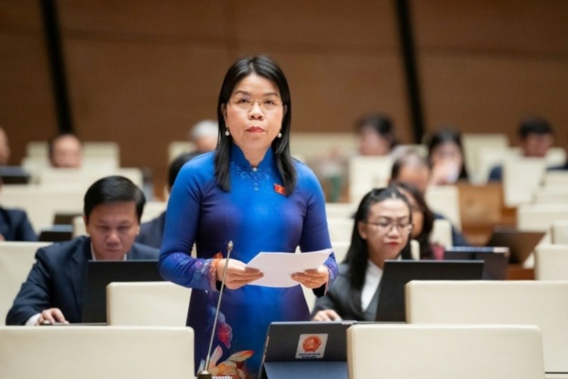 ĐBQH Nguyễn Thị Ngọc Xuân (Ảnh: Media Quốc hội).
