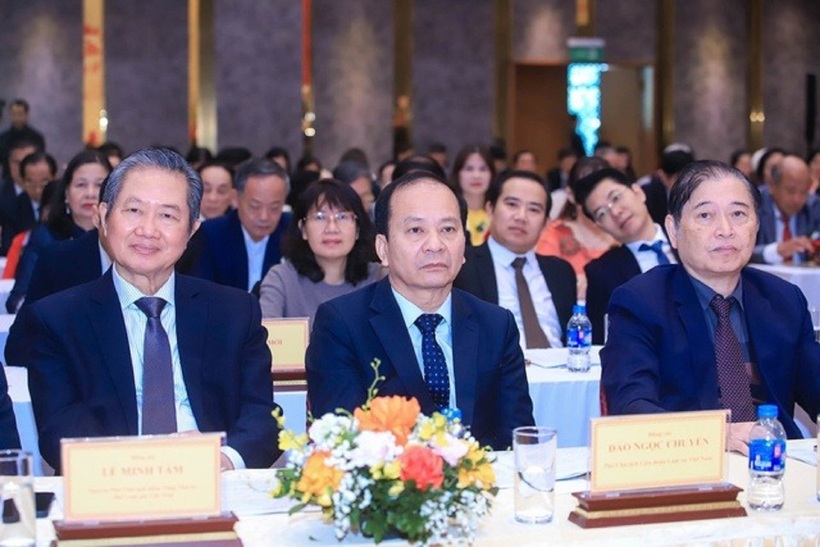 Các đại biểu tham dự Đại hội thi đua yêu nước Hội Luật gia Việt Nam lần thứ IV, giai đoạn 2025 - 2030. (Ảnh: Hữu Thắng)