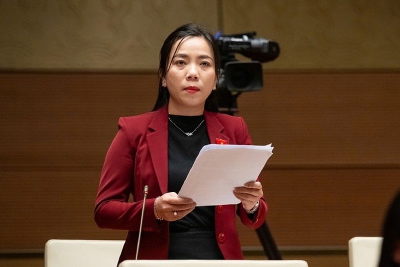 ĐBQH Triệu Thị Ngọc Diễm (Ảnh: Media Quốc hội).