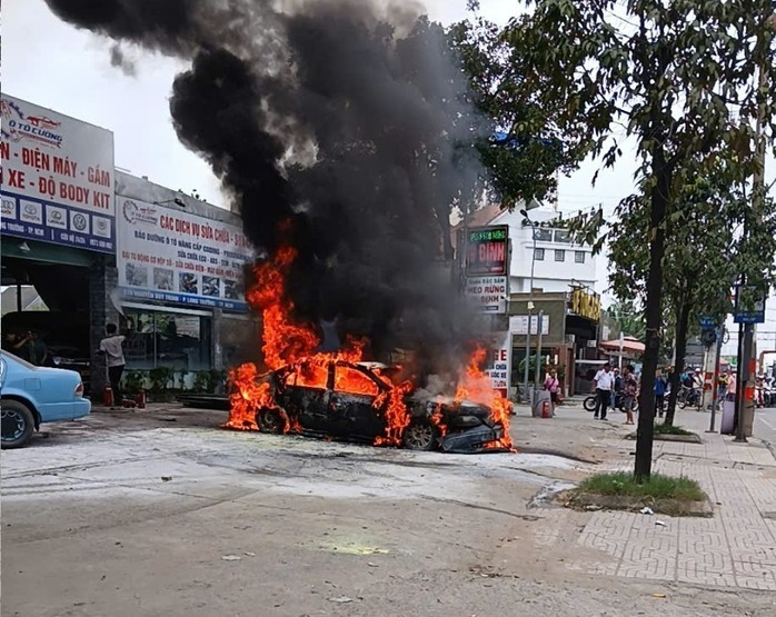 Hiện trường vụ cháy. (Ảnh: Người lao động)