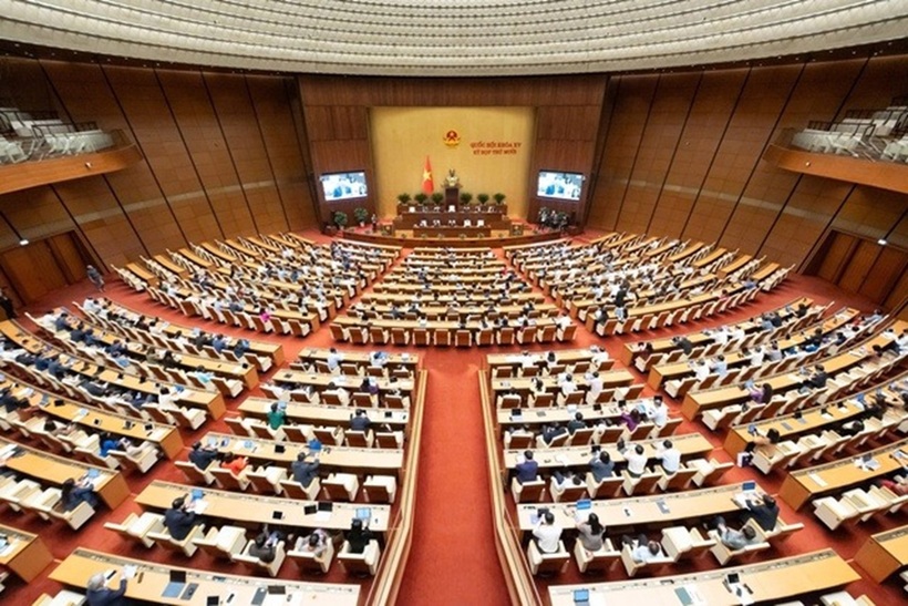 Quang cảnh Kỳ họp thứ 10, Quốc hội khoá XV (Ảnh: Media Quốc hội).