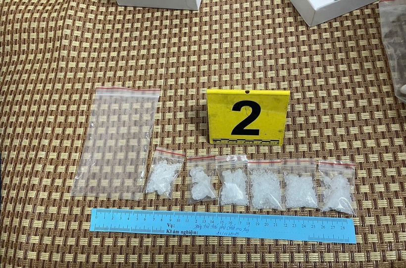 Số ma túy bị lực lượng Công an thu giữ. Ảnh: Thanh niên
