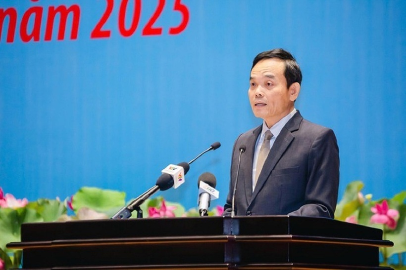 Bí thư Thành ủy Tp.HCM Trần Lưu Quang phát biểu chỉ đạo tại Đại hội. (Ảnh: BTC).