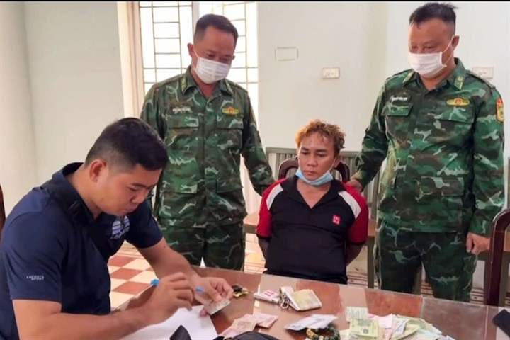 Công an tỉnh Tây Ninh đang tạm giữ Nguyễn Tấn Thành. Ảnh: Báo Dân trí.