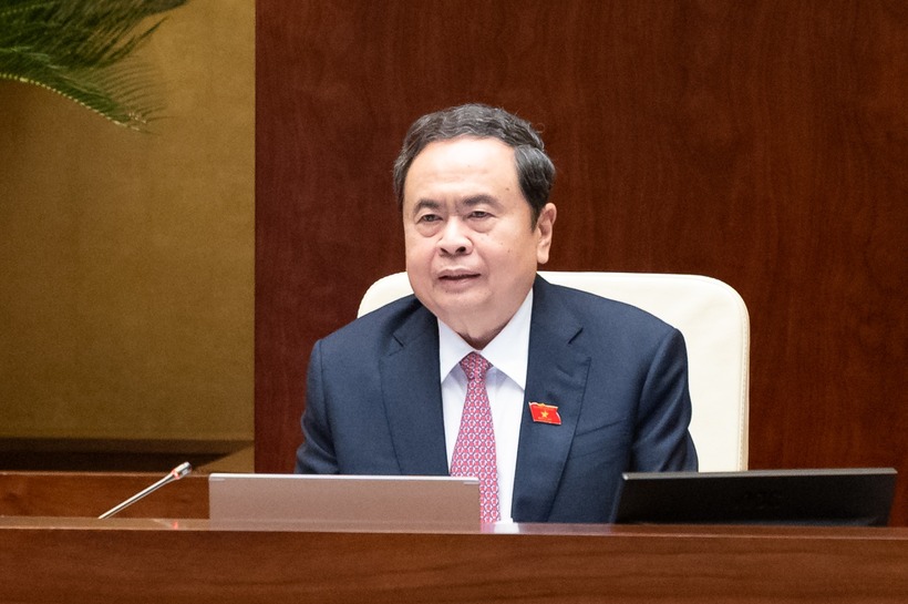 Chủ tịch Quốc hội Trần Thanh Mẫn. (Ảnh: Phạm Thắng)