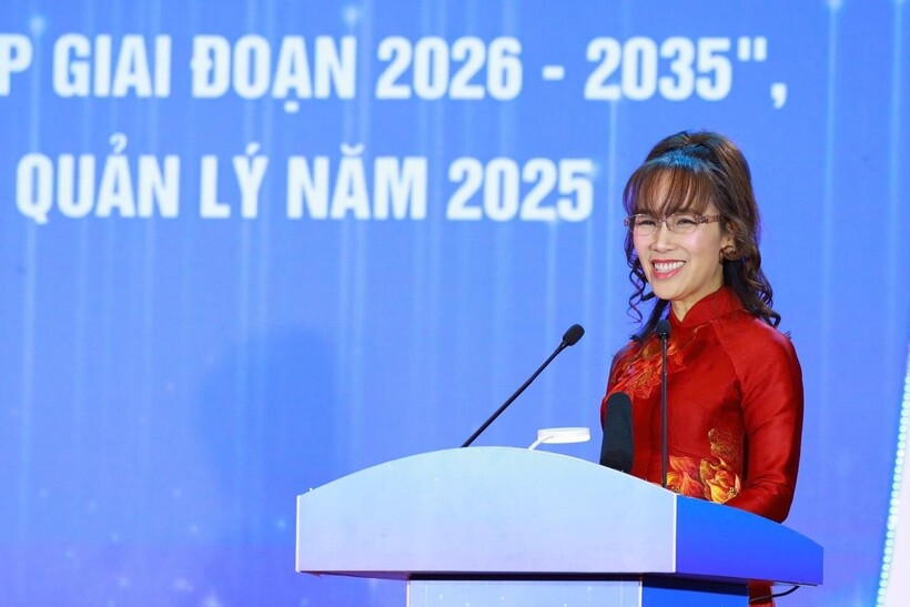 Tiến sĩ Nguyễn Thị Phương Thảo cam kết đồng hành dài hạn cùng Hội LH Phụ nữ Việt Nam -Ảnh: VGP/Nhật Bắc