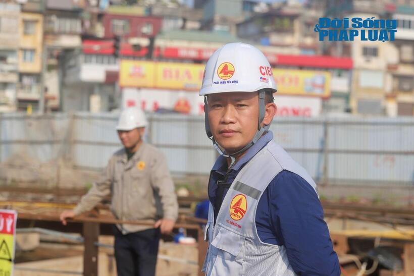 Ông Nguyễn Trọng Dũng, Phó giám đốc Ban điều hành dự án hầm chui Kim Đồng - Giải Phóng (Tập đoàn Cienco4)