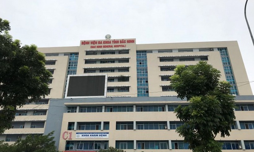 Bệnh viện Đa khoa Bắc Ninh xảy ra vụ việc. (Ảnh: Báo Bắc Ninh)