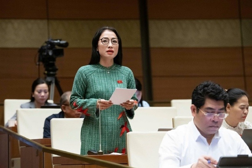 ĐBQH Trần Khánh Thu (Ảnh: Media Quốc hội).