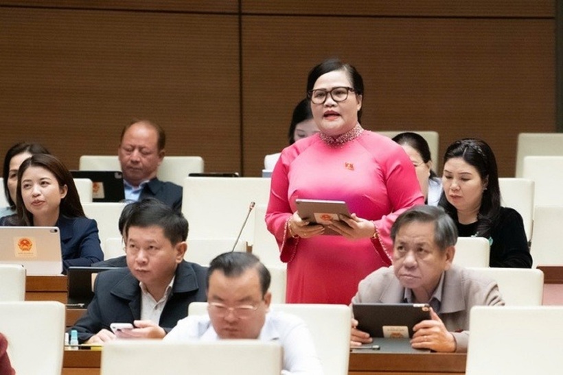 ĐBQH Nguyễn Thị Sửu (Ảnh: Media Quốc hội).