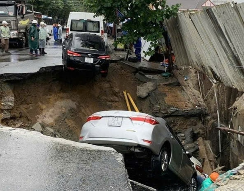 Hiện trường vụ việc. (Ảnh: Dân Việt)