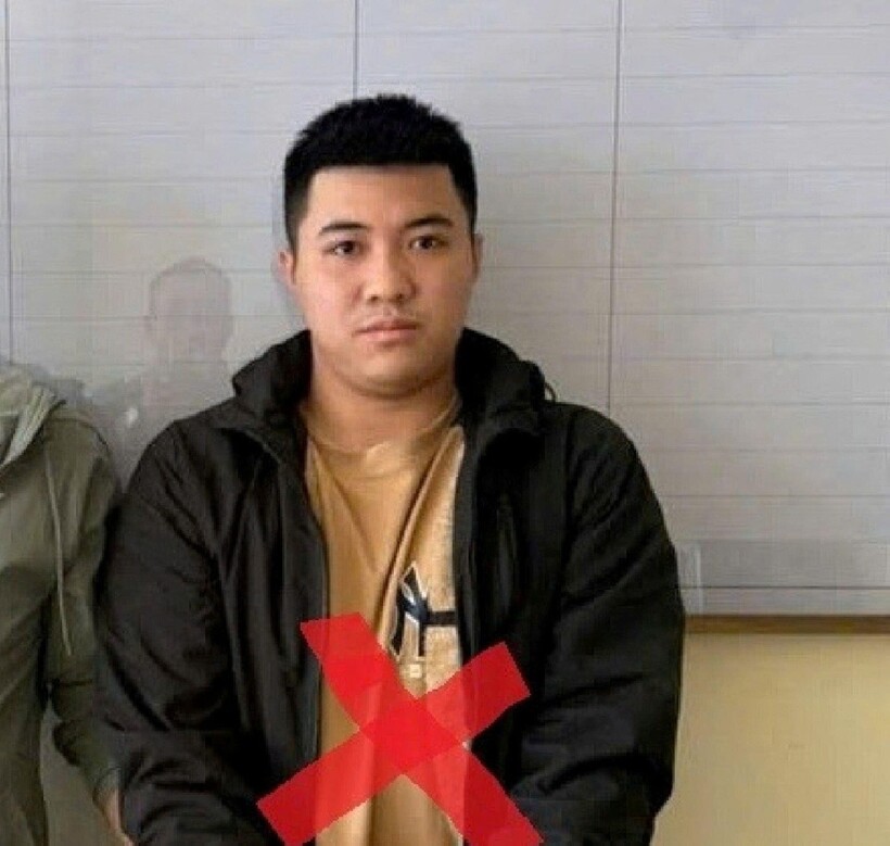 Đối tượng Công tại cơ quan công an. Ảnh: Công an TP Hải Phòng.