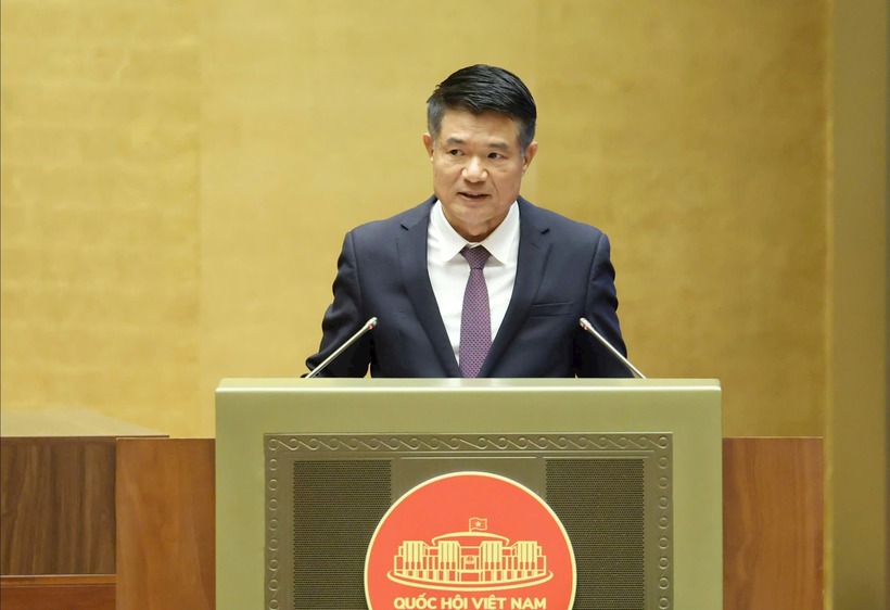 Viện trưởng Viện Kiểm sát nhân dân tối cao Nguyễn Huy Tiến (Ảnh: Quang Khánh).