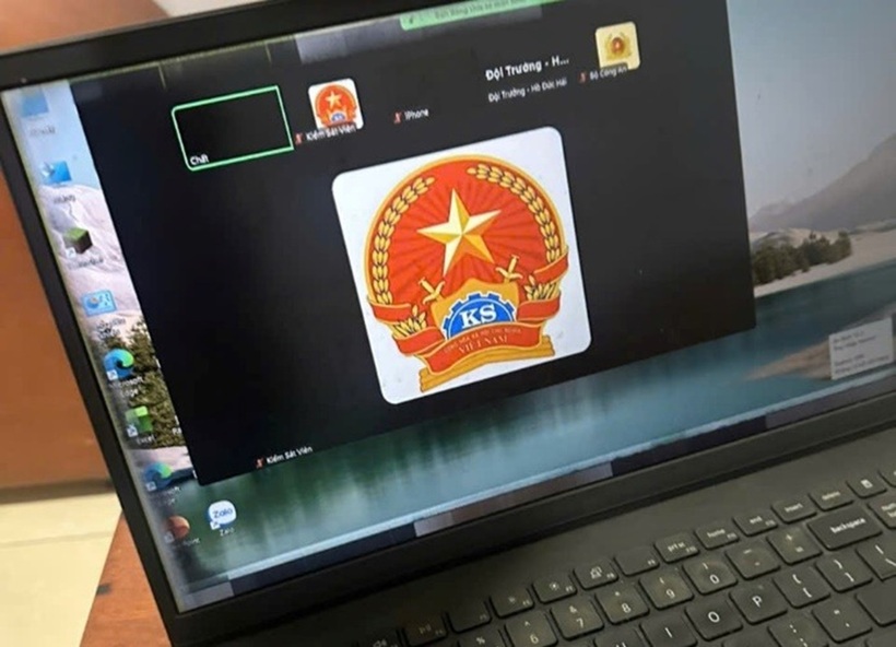 Phòng chat Zoom các đối tượng lập để thao túng tâm lý nạn nhân. Ảnh: Công an TP.Hà Nội