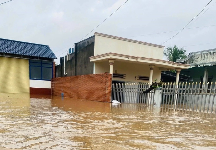 3.296 nhà bị ngập, ảnh hưởng do ngập lụt tại Lâm Đồng