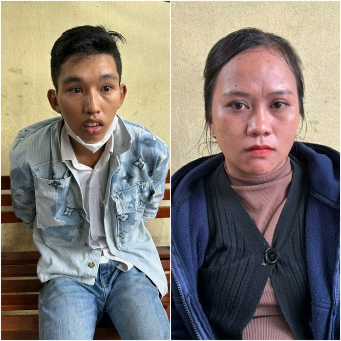 Nguyễn Thị Kiều Giang và Nguyễn Thế Quang. Ảnh: Người lao động