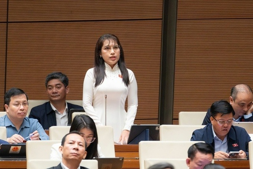 ĐBQH Châu Quỳnh Dao (Ảnh: Media Quốc hội).