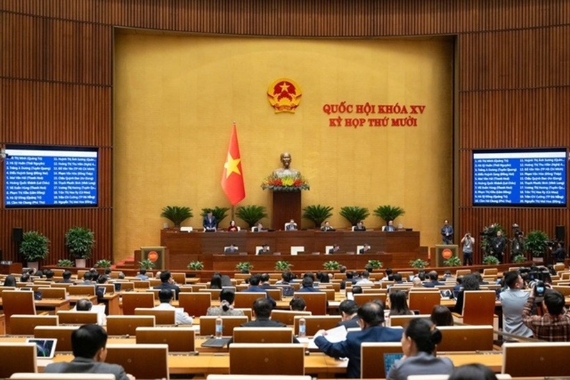 Quang cảnh phiên họp (Ảnh: Media Quốc hội).