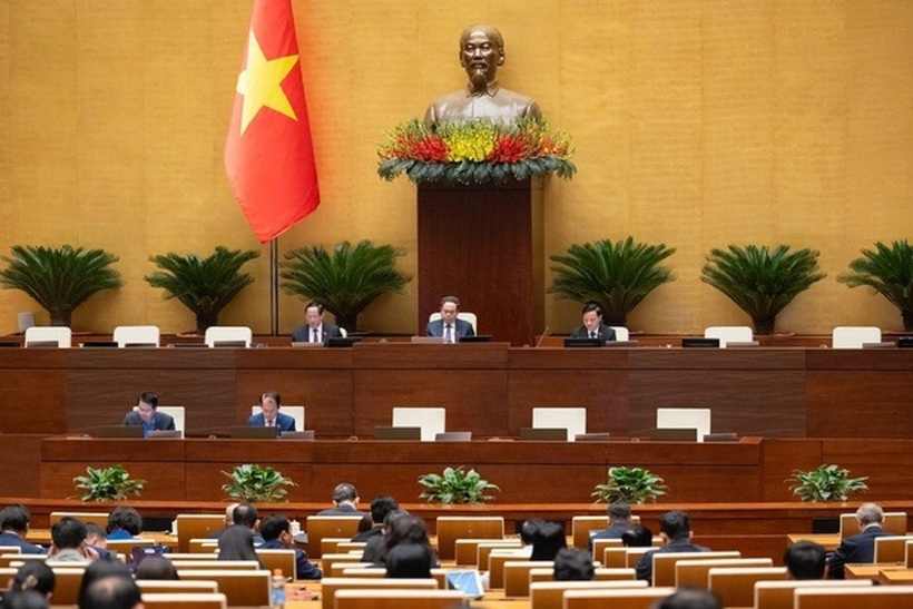 Quang cảnh phiên họp (Ảnh: Media Quốc hội).