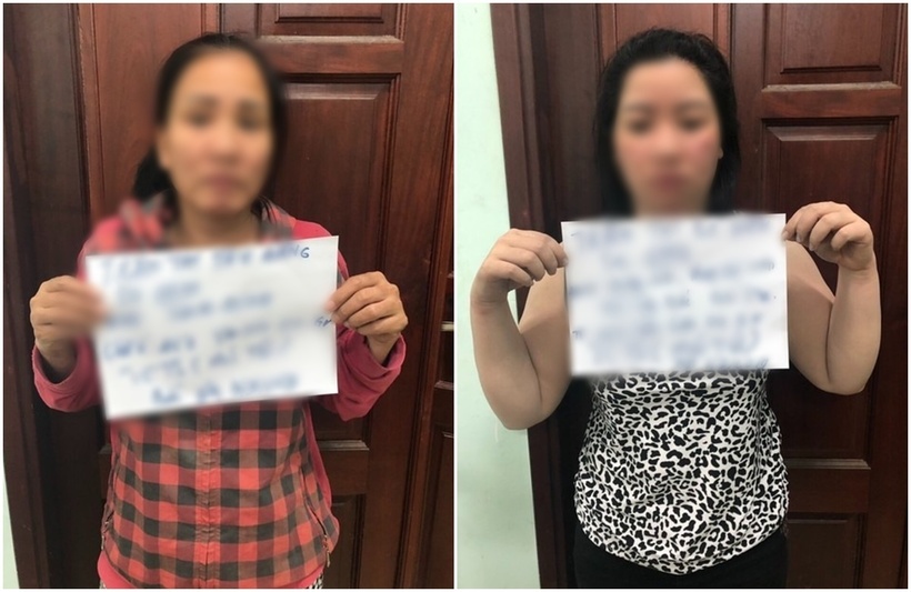 Cặp đôi Tiền và Hằng. Ảnh: Công an TP.HCM