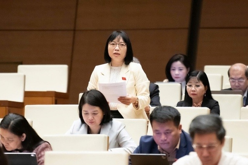 ĐBQH Nguyễn Thị Việt Nga (Ảnh: Media Quốc hội).