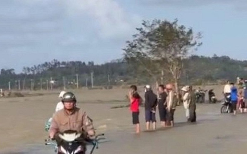 Khu vực xảy ra vụ đuối nước thương tâm của hai mẹ con ở xã Krông Ana (Đắk Lắk). Ảnh: Dân Việt