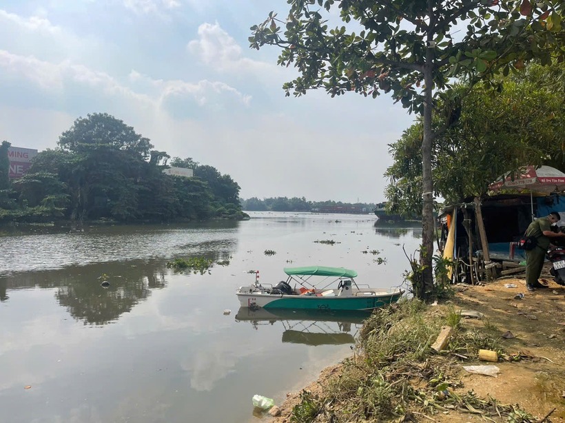 Khu vực phát hiện thi thể nạn nhân. (Ảnh: Dân trí)