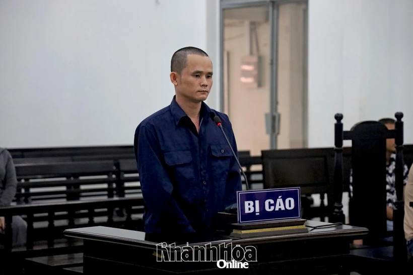 Bị cáo Lê Văn Thoại. (Ảnh: Báo Khánh Hòa)