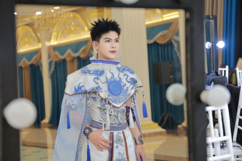 Lâm Thái từng đảm nhận vai trò giám khảo, cố vấn, đạo diễn cho những cuộc thi hoa khôi tại các trường đại học. Ảnh: Vietnamnet.