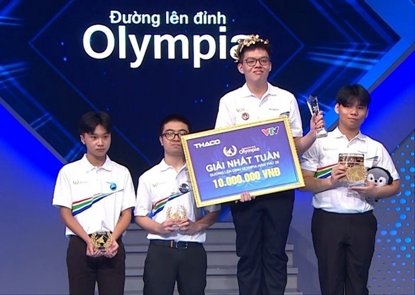 Phạm Bảo Nam toàn thắng với điểm số cao 335 điểm. Ảnh: Báo Tiền phong.