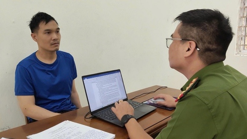 Công an TP.Đà Nẵng lấy lời khai đối với Vũ Hiền