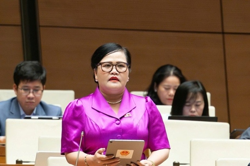 ĐBQH Nguyễn Thị Sửu (Ảnh: Media Quốc hội).